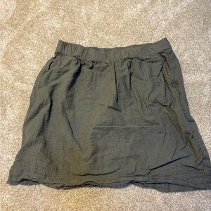 Sonoma Olive Green Elastic Skirt